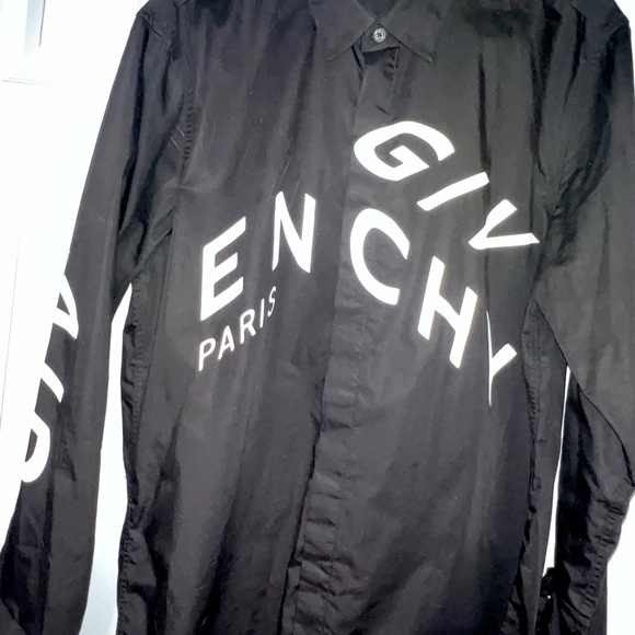 Givenchy Fractured Logo Button Down - Picture 2 of 6